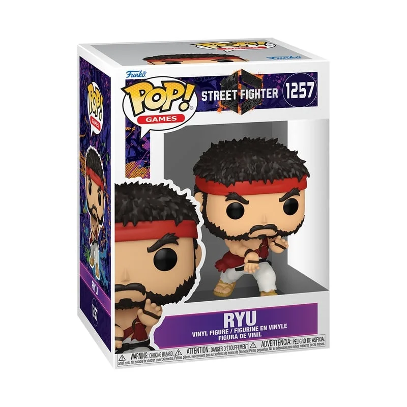 Street Fighter 6 POP! Games Vinyl Figure Ryu 9 cm